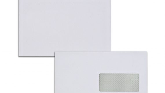 3826/ERAC5AF-90G<br>Enveloppe extra blanche 100% Recyclé C5 – 162x229mm – Avec Fenêtre
