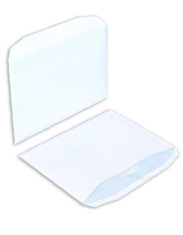 Enveloppe blanche 229x324 mm (C4)