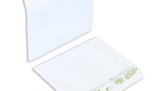 ERAC5SF-90G<br>Enveloppe blanche 100% Recyclé C5 – 162x229mm – Sans Fenêtre