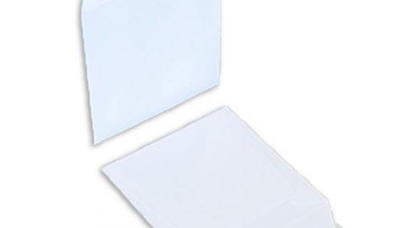 4746/EVPR150-120G<br>Enveloppe blanche Carrée – 150x150mm – Sans Fenêtre