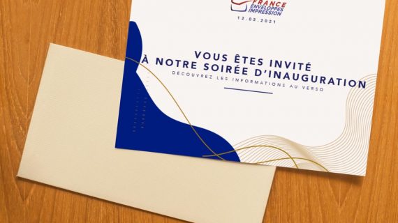 Invitations à une soirée d’inauguration : découvrez nos enveloppes événementielles