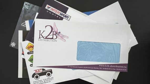 Personnalisation d’enveloppe avec logo ou Charte Graphique